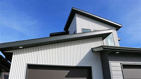 corrougated metal siding house|corrugated metal siding details.